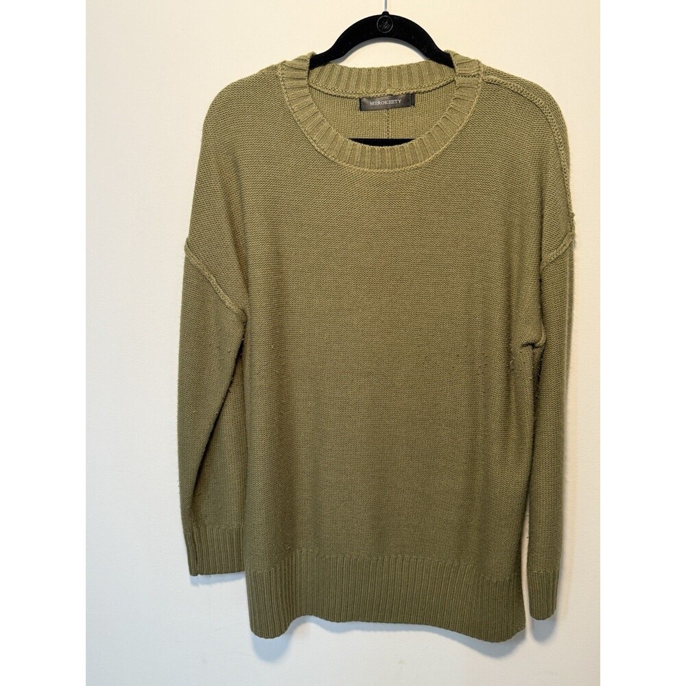 Merokeety Green Pullover Sweater - XL